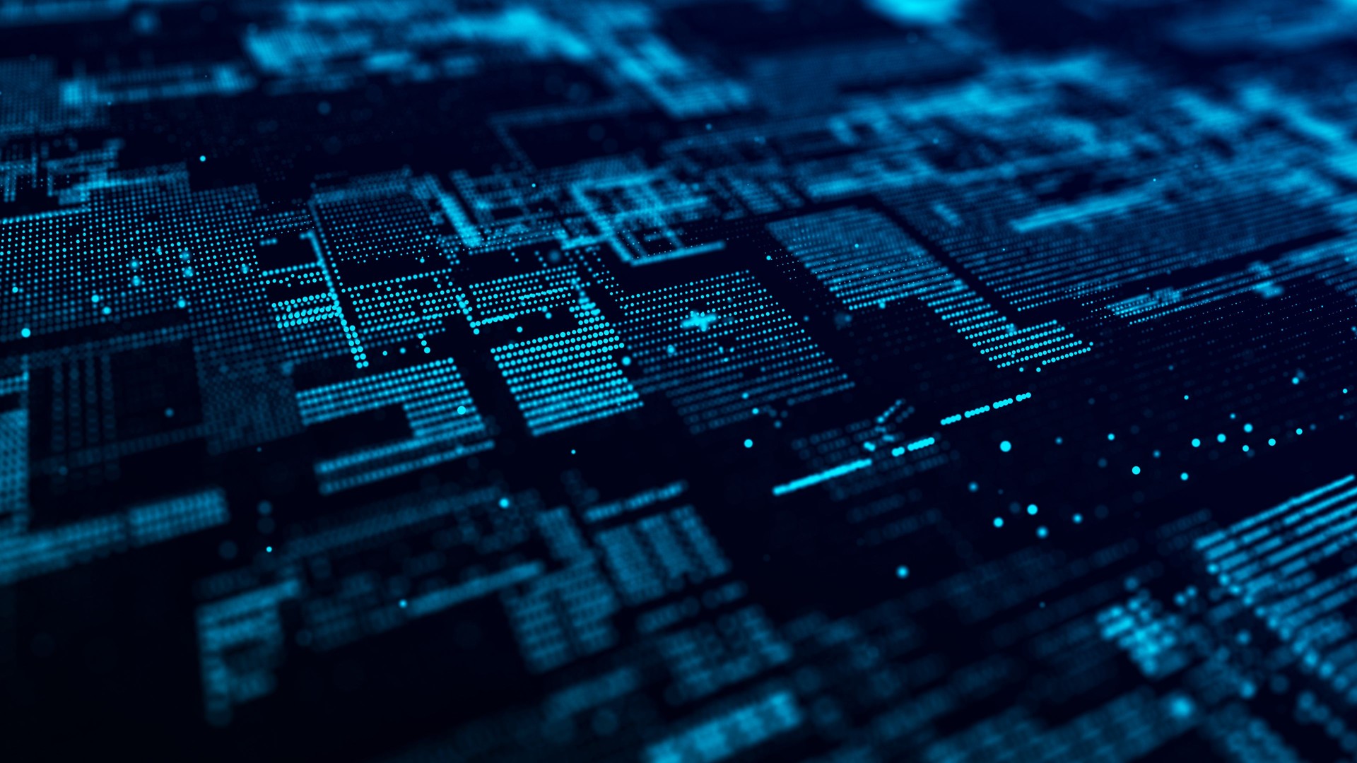 Computer technology background. Digital data flow. Network connection structure. Big data visualization. 3d rendering.